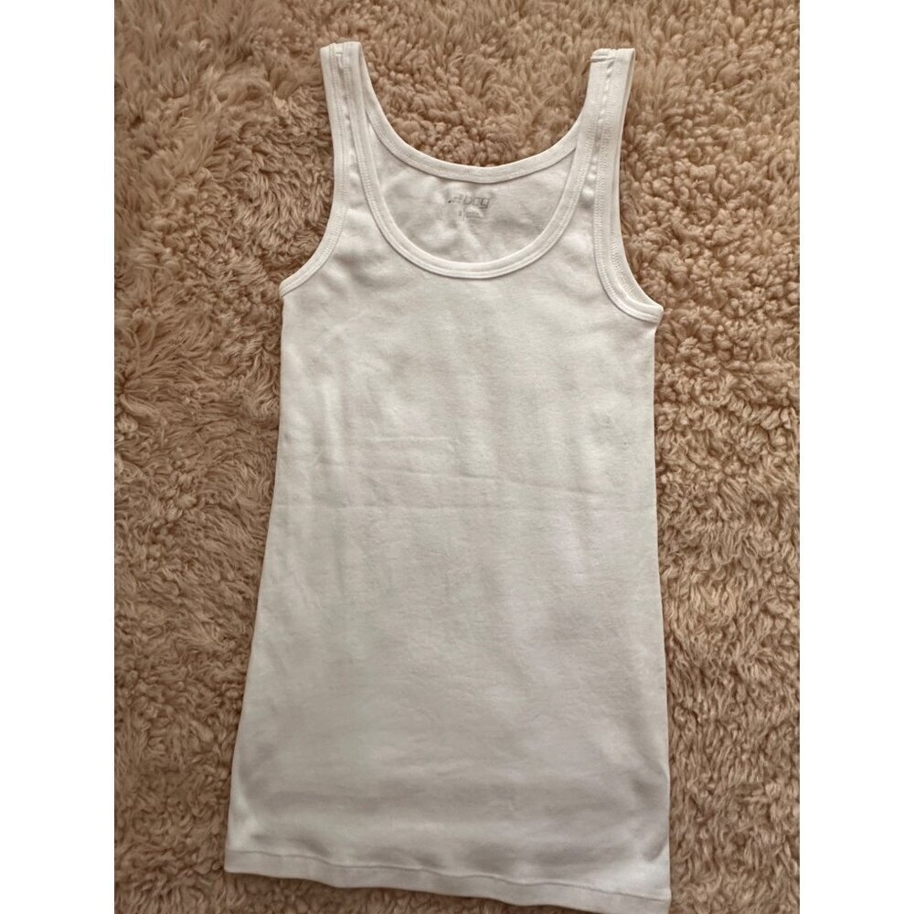 bcg white basic tank size s